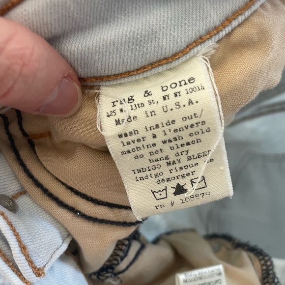 SOLD!!rag & bone skinny jeans - Picture 3 of 7